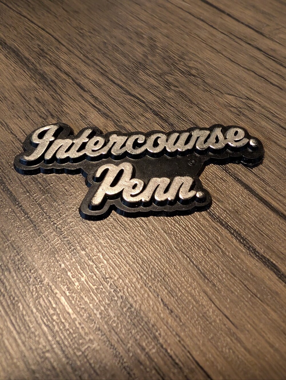 RARE! Vintage 1970s/ 80s Souvenir Magnet From Intercourse, PA